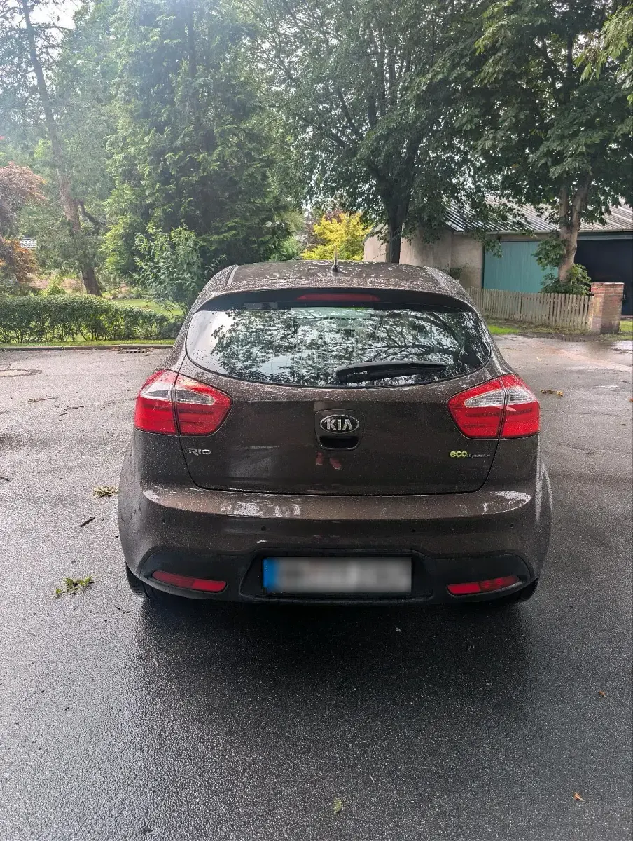 Gebraucht Kia Rio 110 PS (80 kW) 2013 Braun Kleinwagen