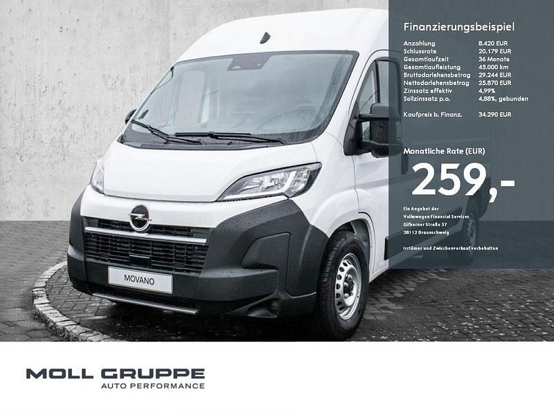 Lackierung weiss icy/typ ausse Neu 2025 Opel Movano Van | 34.290 € (Teuer) - Bild 1/4