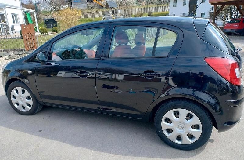 Gebraucht Opel Corsa 2008 Schwarz Kleinwagen
