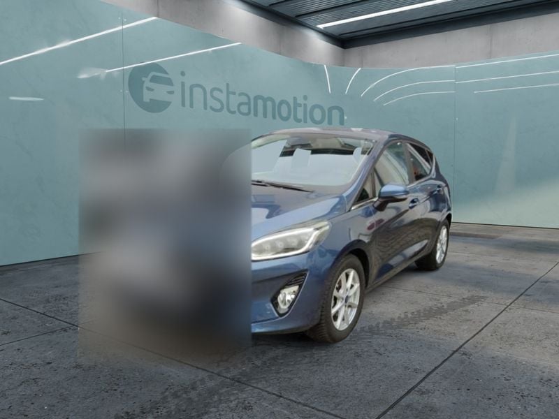 Blau Gebraucht 2020 Ford Fiesta Titanium X Kleinwagen | 22.080 € - Bild 1/4
