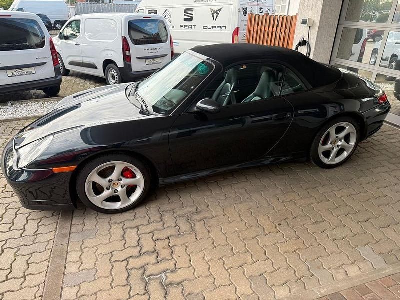Gebraucht Porsche 911 Carrera 4S Cabriolet 320 PS (235 kW) 2004 Atlasgrau metallic Cabrio