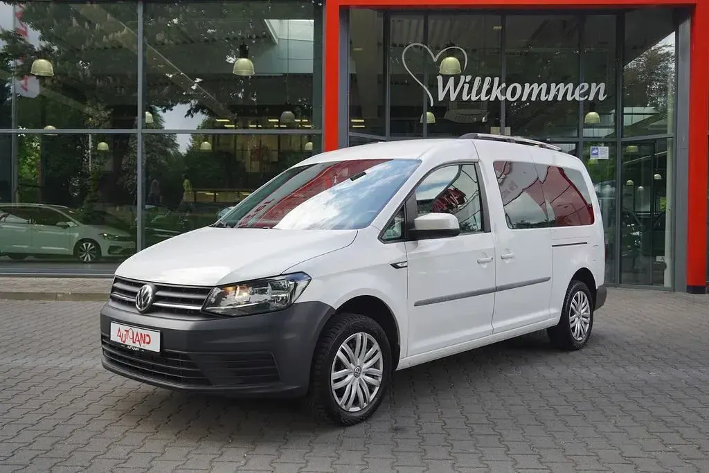 Second-hand VW Caddy Maxi 125 CP (91 kW) 2018 Alb Monovolum