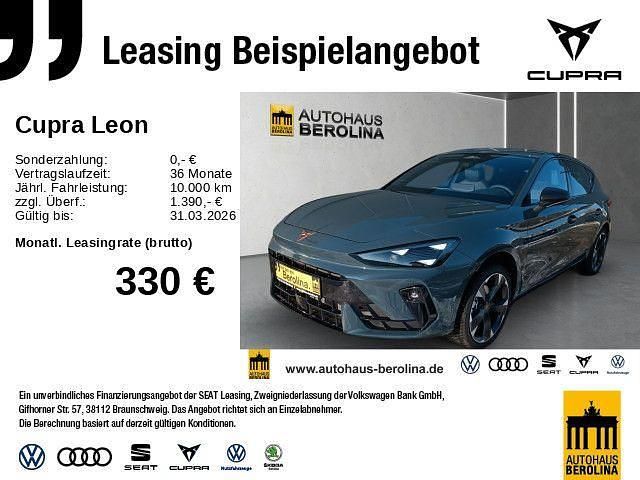 Blau Neu 2026 Cupra Leon Limousine | 33.444 € (Superpreis) - Bild 1/4