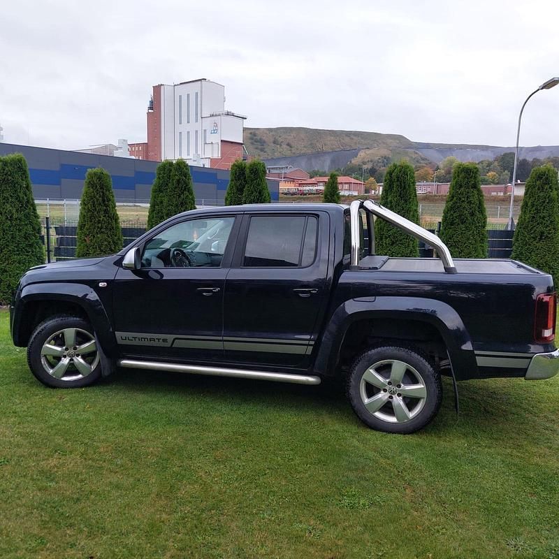 Schwarz Gebraucht 2015 VW Amarok Abholung | 19.999 € (Etwas zu teuer) - Bild 1/4