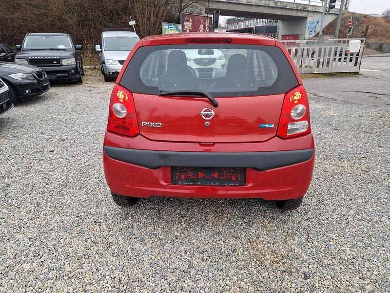 Gebraucht Nissan Pixo Visia 68 PS (50 kW) 2009 Rot Kleinwagen