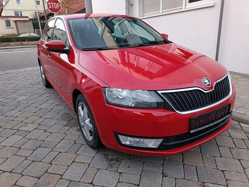 Gebraucht Skoda Rapid Ambition 90 PS (66 kW) 2016 Rot Kombi