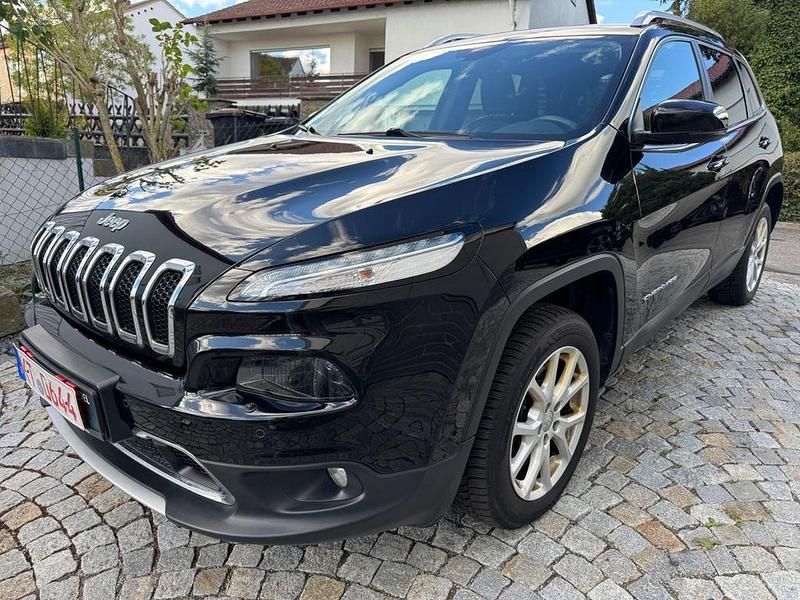Schwarz Gebraucht 2017 Jeep Cherokee Limited SUV | 15.490 € (Fairer Preis) - Bild 1/4