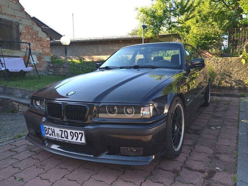 Schwarz Gebraucht 1997 BMW 323 Coupé | 7.390 € (Superpreis) - Bild 1/4