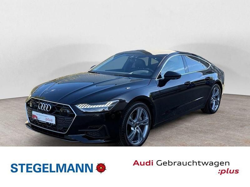 Mythosschwarz metallic Gebraucht 2025 Audi A7 Sport Kleinwagen | 57.290 € - Bild 1/4