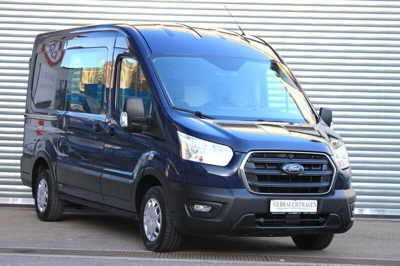 Blau Gebraucht 2019 Ford Transit Trend Van / Kleinbus | 11.790 € (Superpreis) - Bild 1/4