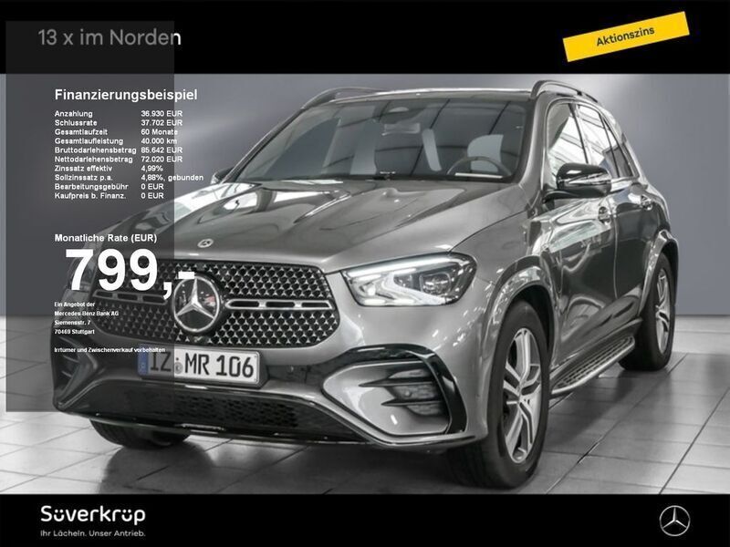 Andere farbe Gebraucht 2024 Mercedes GLE450 AMG AMG SUV | 108.950 € - Bild 1/4