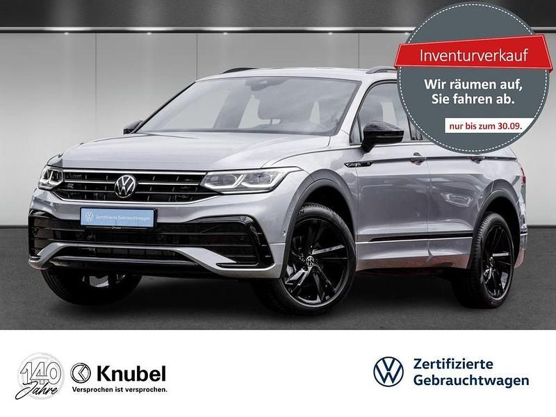 Silber Gebraucht 2024 VW Tiguan Allspace R-line SUV | 46.980 € (Fairer Preis) - Bild 1/4