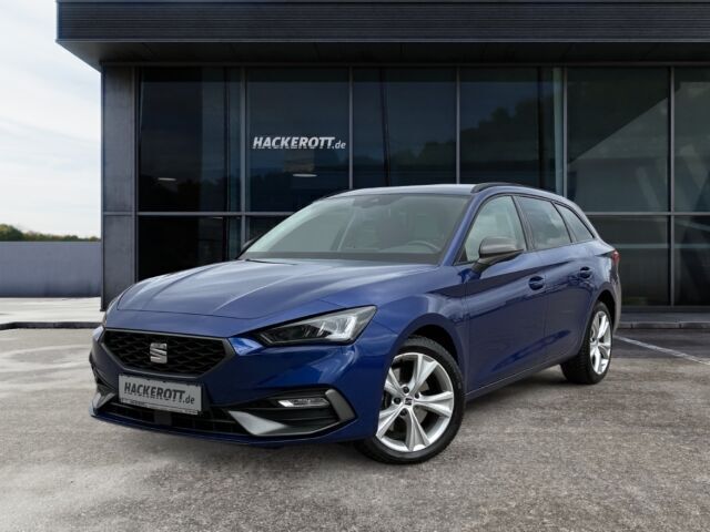 Blau Gebraucht 2021 Seat Leon FR Kombi | 22.450 € (Fairer Preis) - Bild 1/4