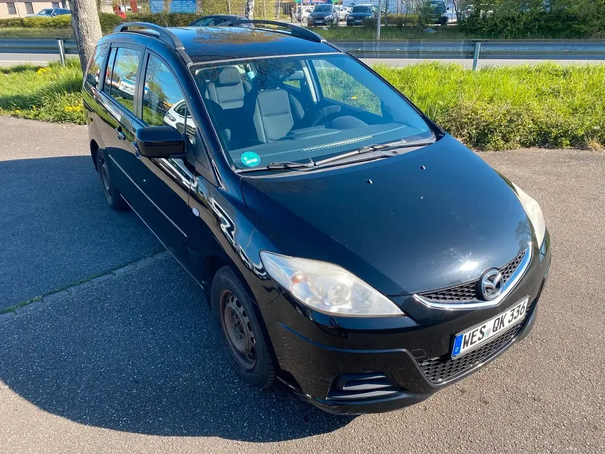 Gebraucht Mazda 5 115 PS (84 kW) 2009 Schwarz Van / Kleinbus