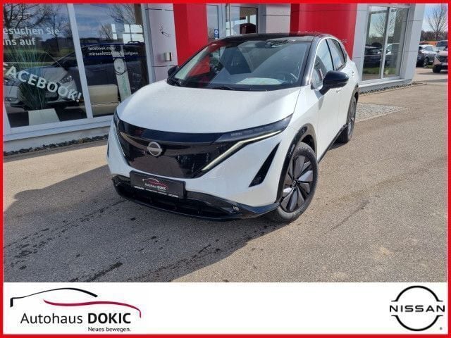 Gebraucht Nissan Ariya Advance 160 kW (218 PS) 2023 Pearl white/dach black SUV