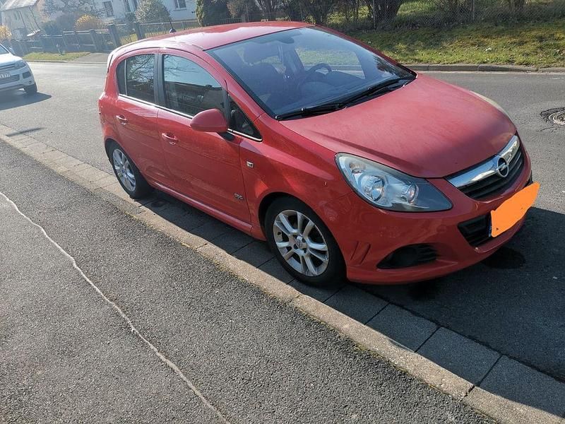 Gebraucht Opel Corsa Color Edition 90 PS (66 kW) 2009 Rot Kleinwagen
