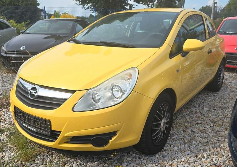Gebraucht Opel Corsa Selection 60 PS (44 kW) 2009 Gelb Kleinwagen