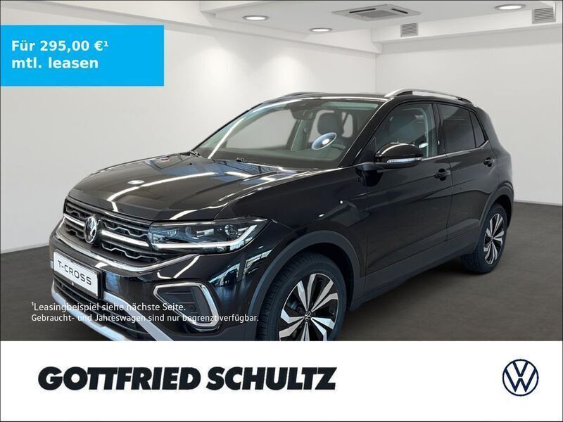 Schwarz Neu 2025 VW T-Cross Style SUV | 32.690 € (Teuer) - Bild 1/4