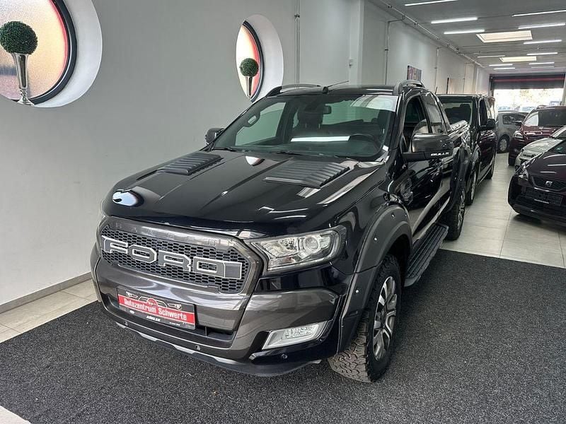 Schwarz Gebraucht 2016 Ford Ranger Wildtrack Abholung | 21.499 € (Teuer) - Bild 1/4