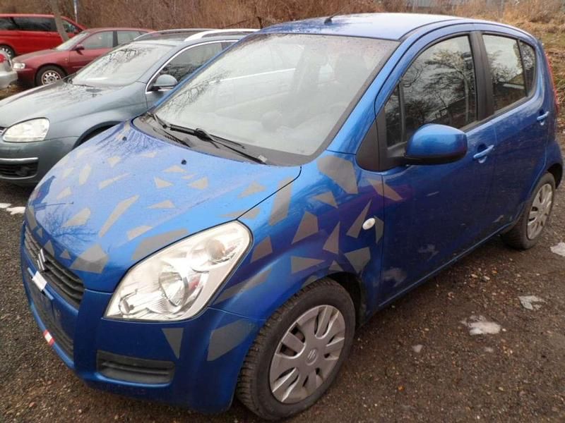 Gebraucht Suzuki Splash Basic 65 PS (47 kW) 2008 Blau Kleinwagen
