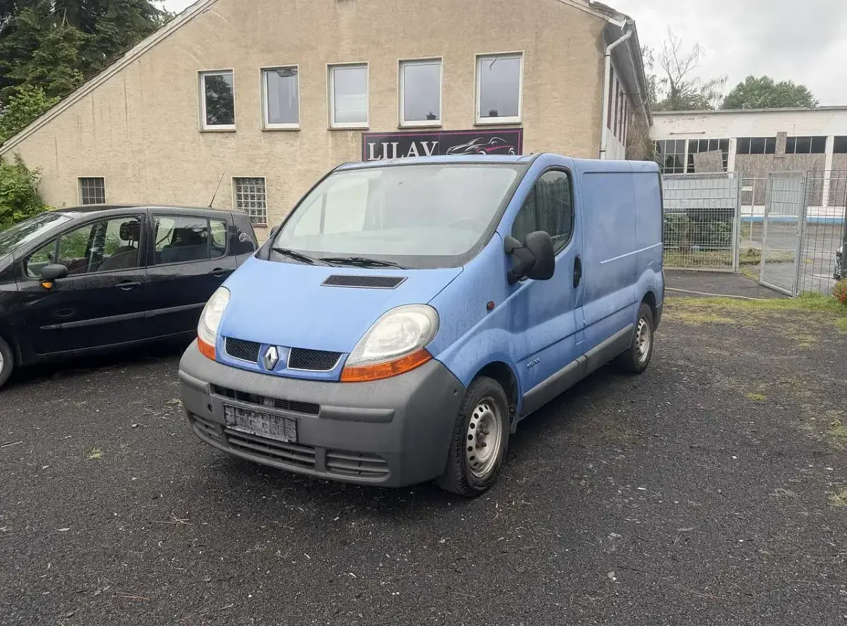 Gebraucht Renault Trafic 101 PS (74 kW) 2006 Blau Van / Kleinbus