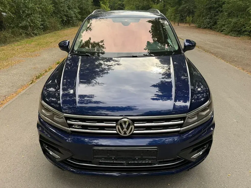 Gebraucht VW Tiguan Highline 220 PS (161 kW) 2017 Blau SUV