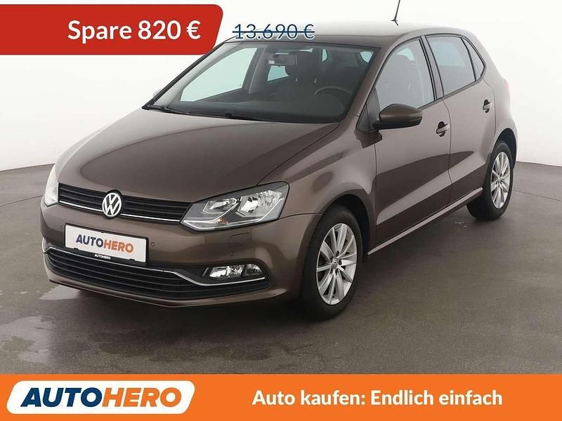 Toffee/graciosabraun Gebraucht 2014 VW Polo Comfortline Kleinwagen | 12.870 € (Etwas zu teuer) - Bild 1/3