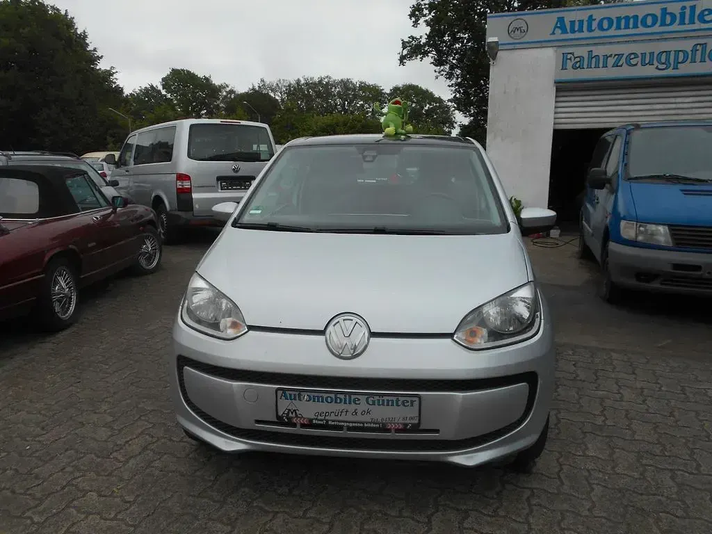 Gebraucht VW up! move up! 60 PS (44 kW) 2013 Silber Kleinwagen