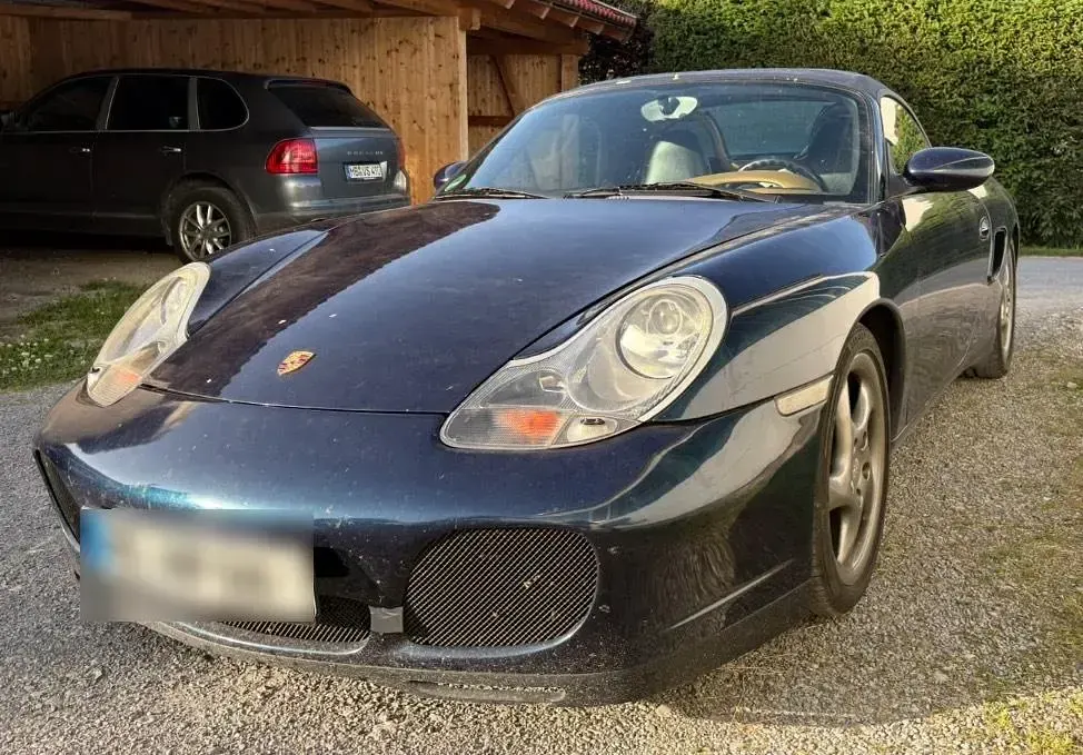 Gebraucht Porsche Boxster 220 PS (161 kW) 2000 Blau Cabrio