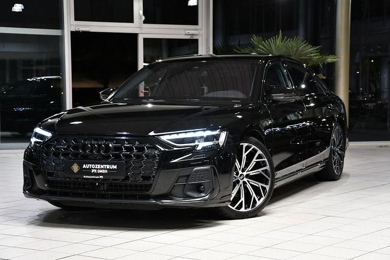 Mythosschwarz metallic Gebraucht 2023 Audi A8L S-Line Limousine | 64.700 € (Fairer Preis) - Bild 1/4