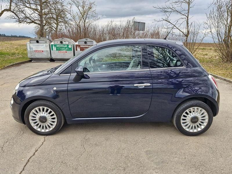 Gebraucht Fiat 500 Lounge 86 PS (63 kW) 2011 Blau Kleinwagen