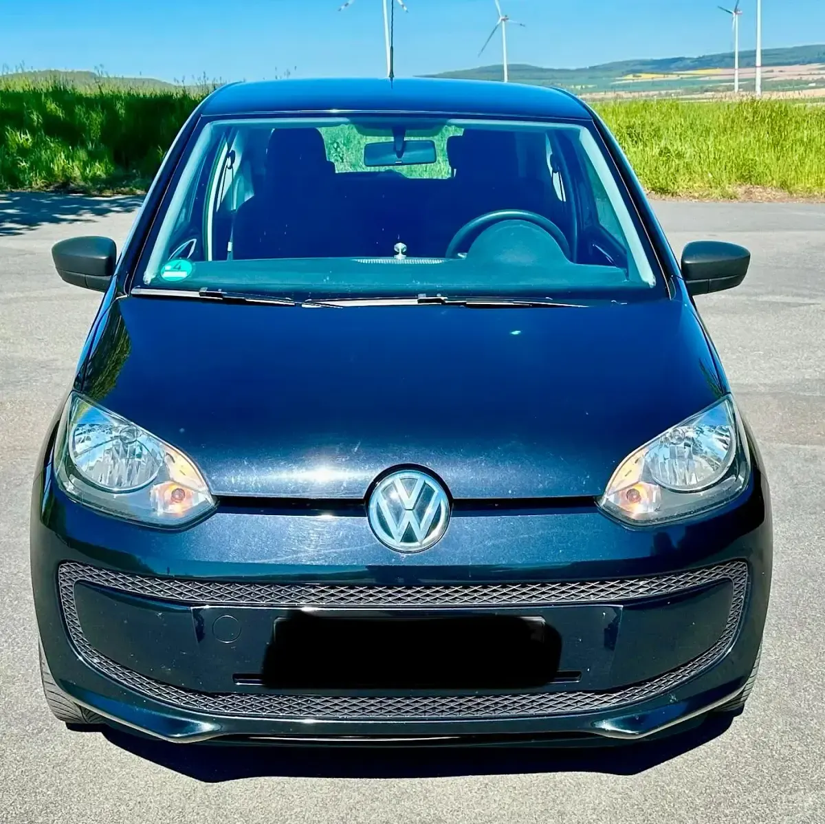 Usata VW up! 60 CV (44 kW) 2012 Nero Utilitaria