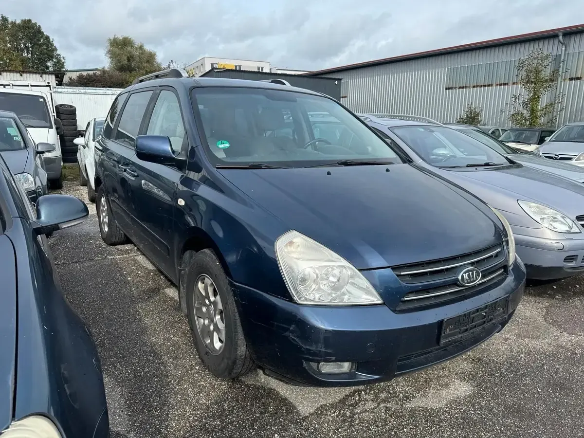 Brugt Kia Carnival 185 HK (136 kW) 2009 Blå MPV