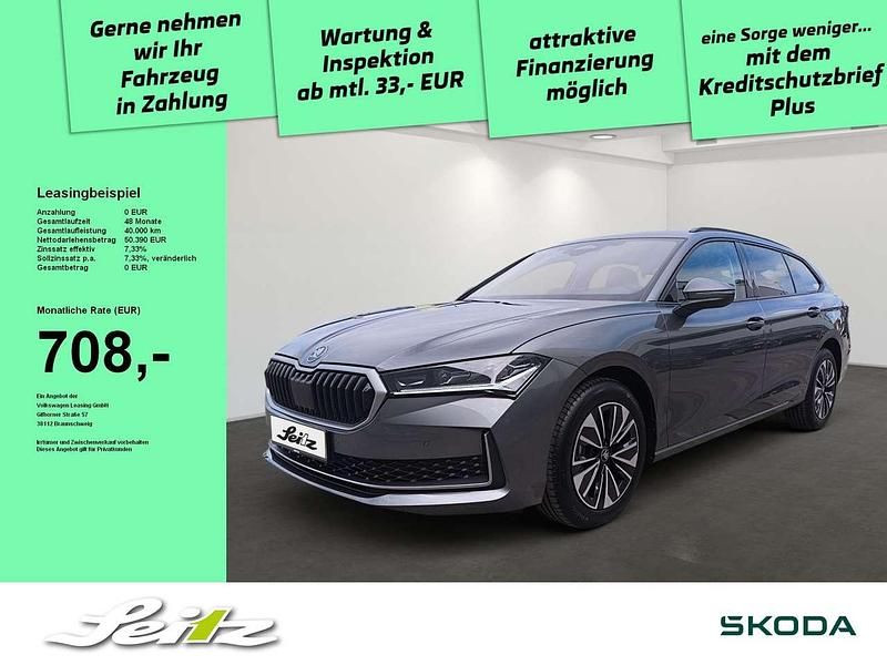 Silber Neu 2025 Skoda Superb Selection Kombi | 47.890 € (Guter Preis) - Bild 1/3