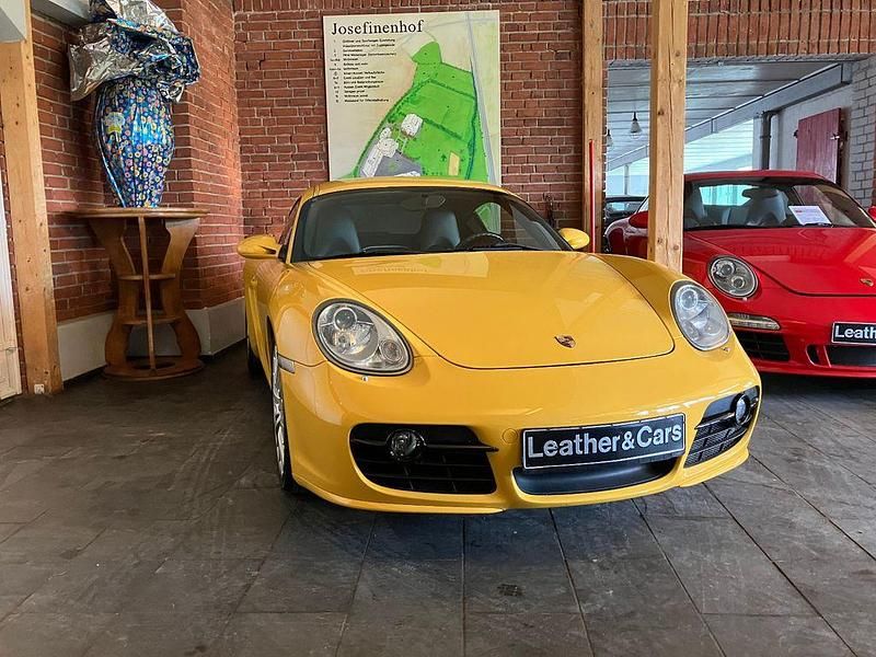 Gebraucht Porsche Cayman S 295 PS (216 kW) 2008 Speed gelb Coupé