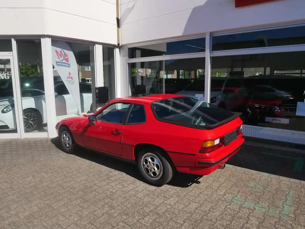 Second-hand Porsche 924 150 CP (110 kW) 1985 Roșu Coupe