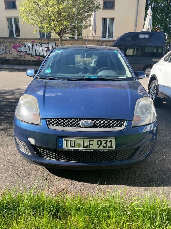 Blau Gebraucht 2008 Ford Fiesta Ambiente Kleinwagen | 650 € (Superpreis) - Bild 1/4