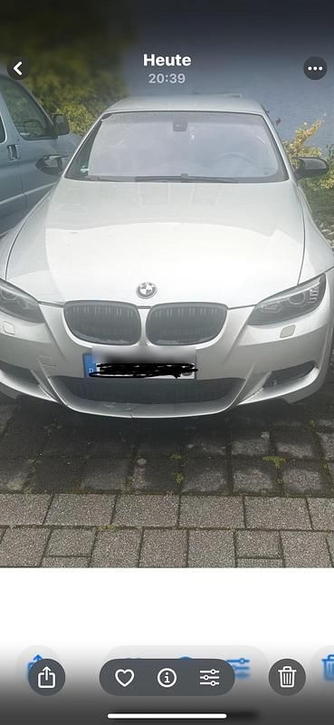 Silber Gebraucht 2007 BMW 335 Cabriolet Performance Cabrio | 17.500 € (Guter Preis) - Bild 1/4