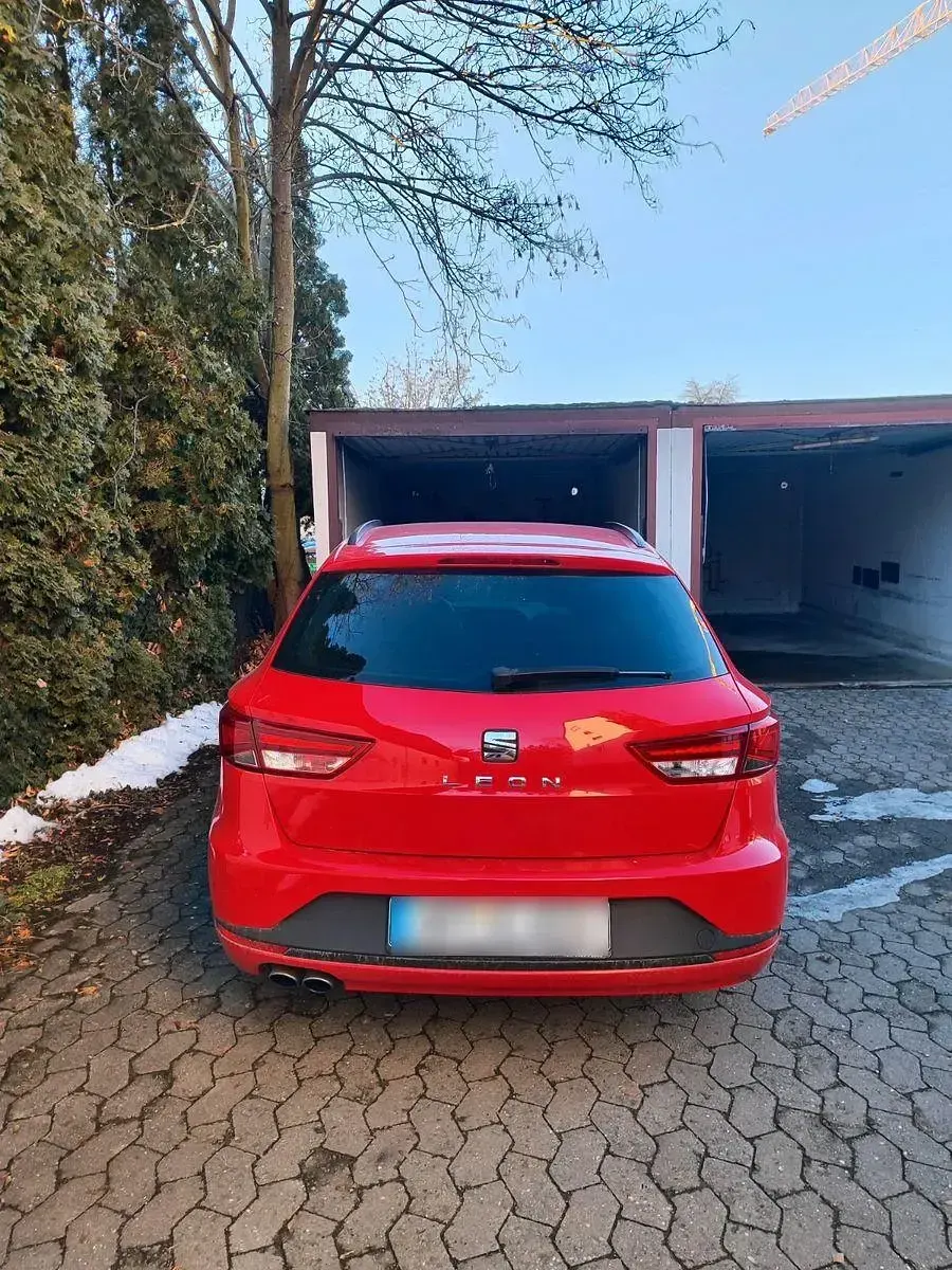 Gebraucht Seat Leon ST FR 125 PS (91 kW) 2016 Rot Kombi