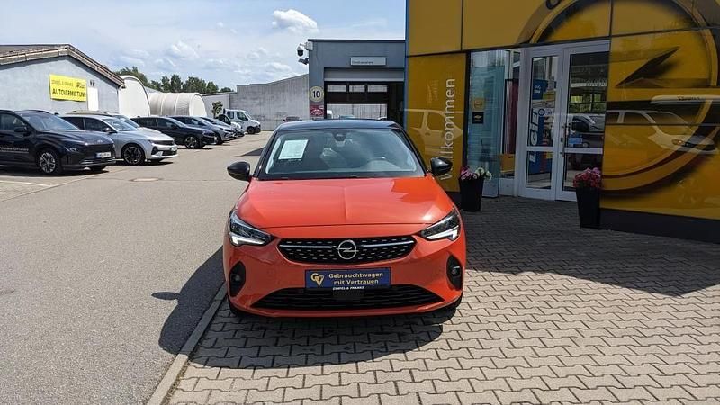Gebraucht Opel Corsa-e Elegance 100 kW (136 PS) 2021 Power orange Kleinwagen
