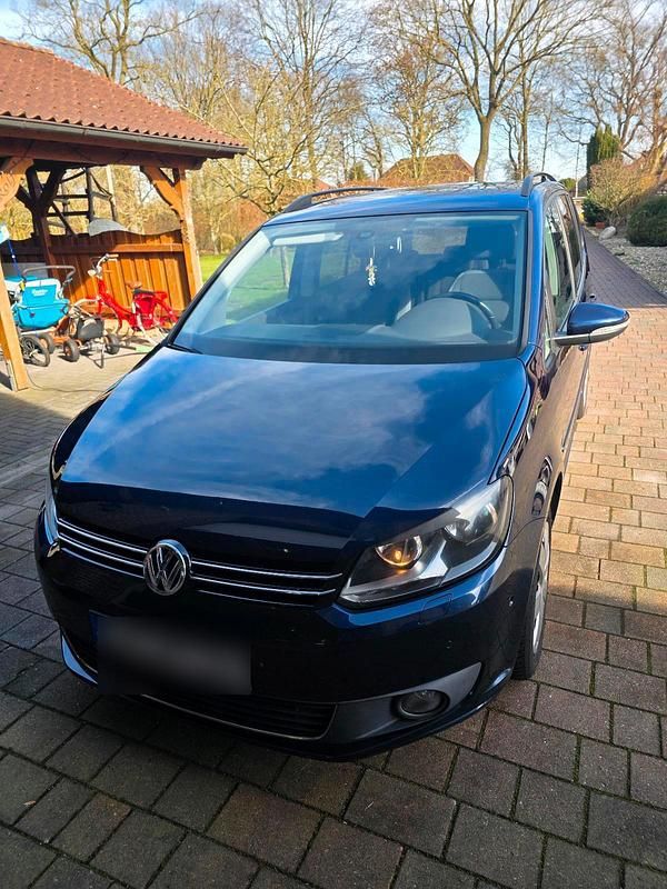Gebraucht VW Touran 105 PS (77 kW) 2012 Blau Van / Kleinbus