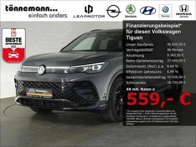 Gebraucht VW Tiguan R-line 193 PS (141 kW) 2025 SUV