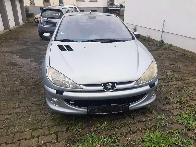 Grau Gebraucht 2003 Peugeot 206 CC Cabrio | 890 € (Superpreis) - Bild 1/4