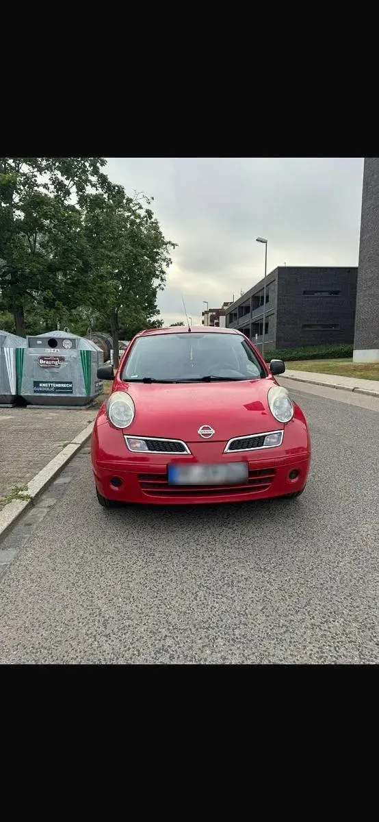 Gebraucht Nissan Micra Visia 65 PS (47 kW) 2009 Rot Limousine