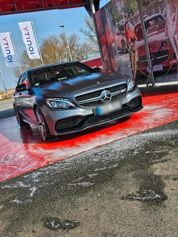 Grau Gebraucht 2017 Mercedes C63S AMG AMG Limousine | 45.000 € (Fairer Preis) - Bild 1/4