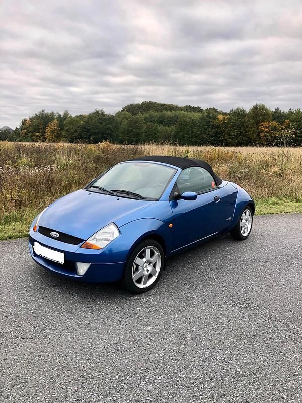 Blau Gebraucht 2004 Ford StreetKa Cabrio | 1.400 € (Guter Preis) - Bild 1/4