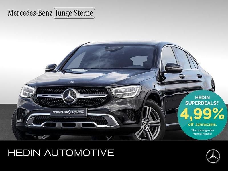 Schwarz Gebraucht 2022 Mercedes GLC300 Exclusive Coupé | 54.890 € (Teuer) - Bild 1/4