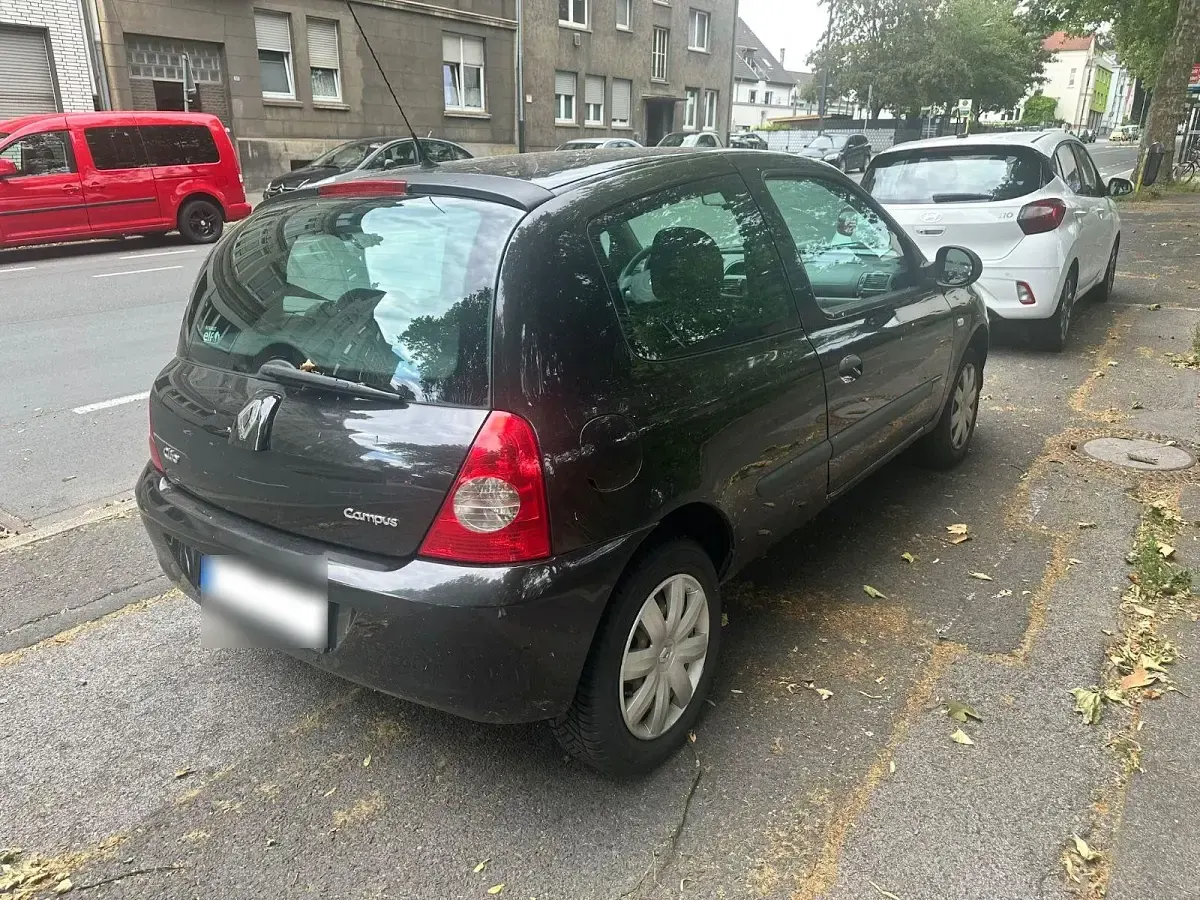 Gebraucht Renault Clio II Campus 58 PS (42 kW) 2009 Schwarz Limousine