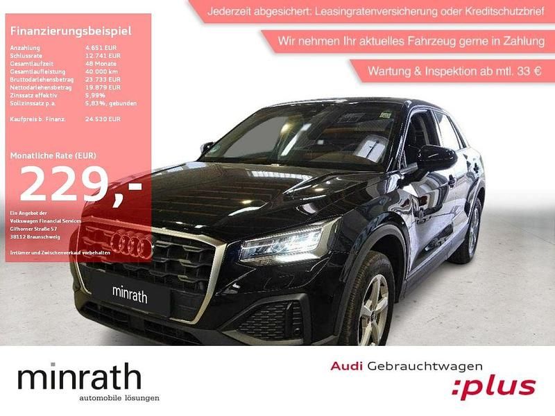 Brillantschwarz Gebraucht 2024 Audi Q2 Basis SUV | 24.530 € (Fairer Preis) - Bild 1/4