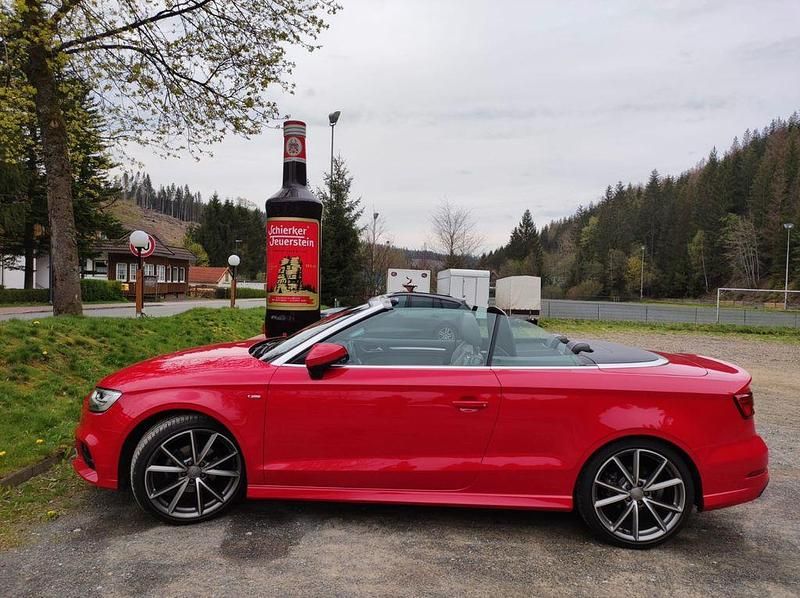 Gebraucht Audi A3 Cabriolet S-Line 150 PS (110 kW) 2016 Rot Cabrio